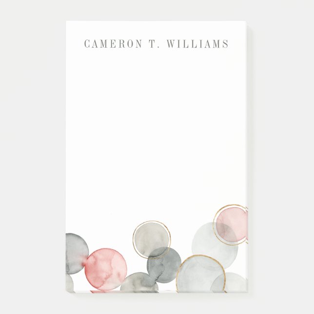 Lägg till ditt namn| Giltiga sfärer Post-it Block (Framsida)