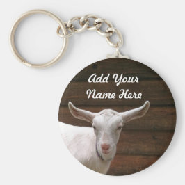 Lägg till ditt namn här, målnyckelkedja nyckelring
