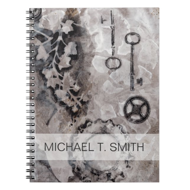 Lägg till ditt namn | Juxtaposition II Anteckningsbok (Framsidan)