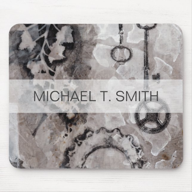 Lägg till ditt namn | Juxtaposition II Musmatta (Framsidan)