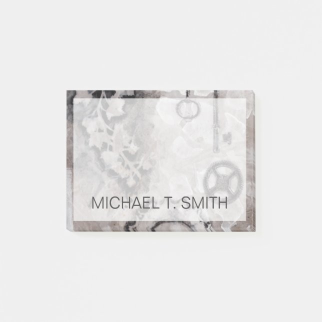 Lägg till ditt namn | Juxtaposition II Post-it Block (Framsida)