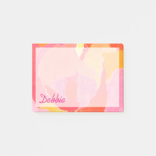 Lägg till ditt namn Kål Ro IV Post-it Block
