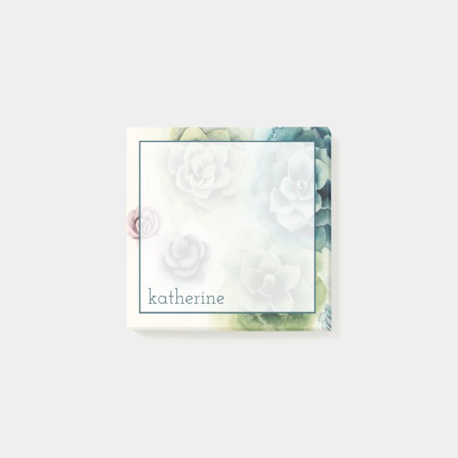 Lägg till ditt namn | Kluster av tillfrisknande Post-it Block (Framsida)