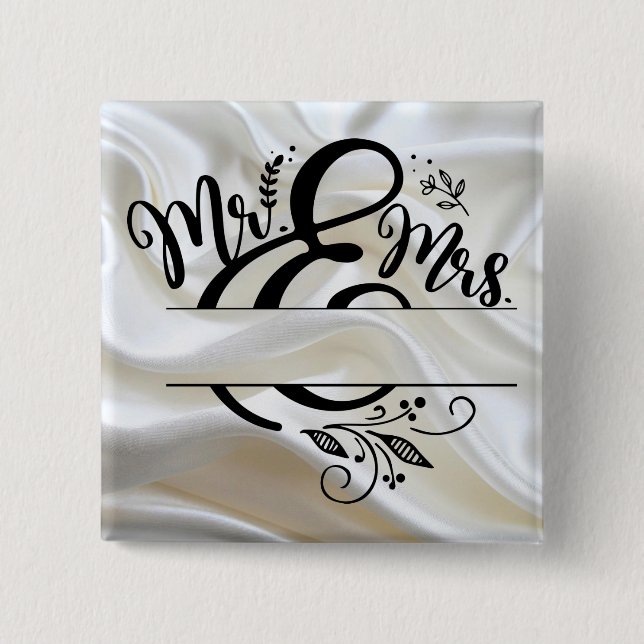 Lägg till ditt namn - Kvadratisk knapp (Framsida)