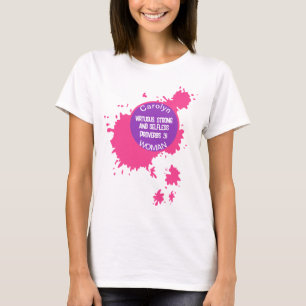 Lägg till ditt namn - Kvinnors vanliga sötskjorta T Shirt