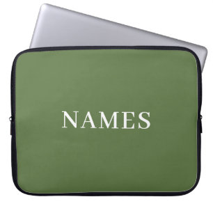 Lägg till ditt namn laptop fodral