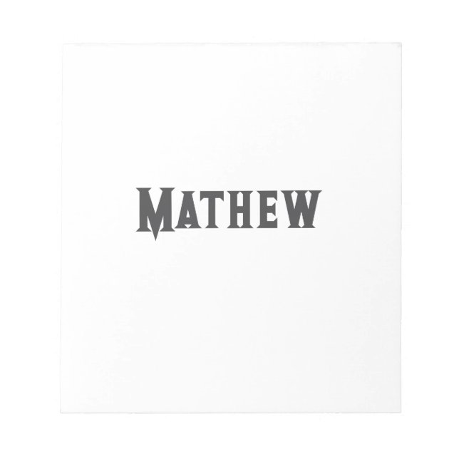 lägg till ditt namn "lett" anteckningsblock (Framsida)