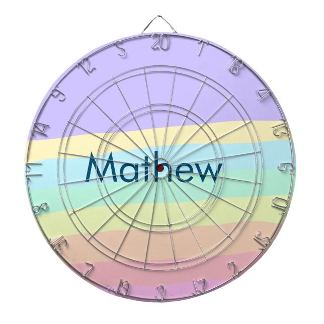 lägg till ditt namn "lett" darttavla (Framsidan)