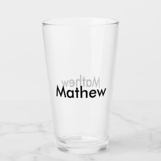 lägg till ditt namn "lett"  glaskopp