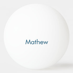 lägg till ditt namn "lett" pingisboll