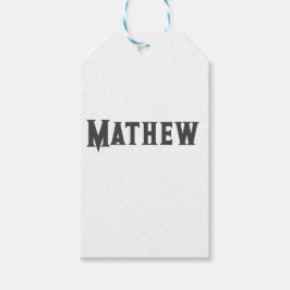 lägg till ditt namn "lett" presentetikett