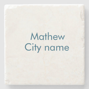 lägg till ditt namn "lett" stenunderlägg