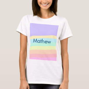 lägg till ditt namn "lett" t shirt