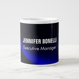 Lägg till ditt namn med professionellens minimalis jumbo mugg