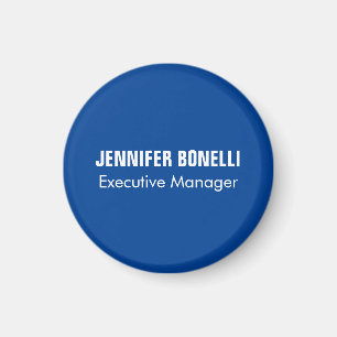 Lägg till ditt namn med professionellens minimalis magnet