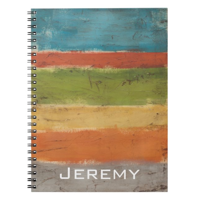 Lägg till ditt namn | Mesa Strata I Anteckningsbok (Framsidan)