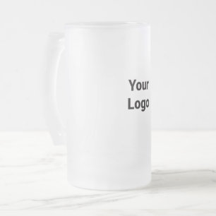 lägg till ditt namn MONOGRAM-MARSKALKAR Frostat Ölglas