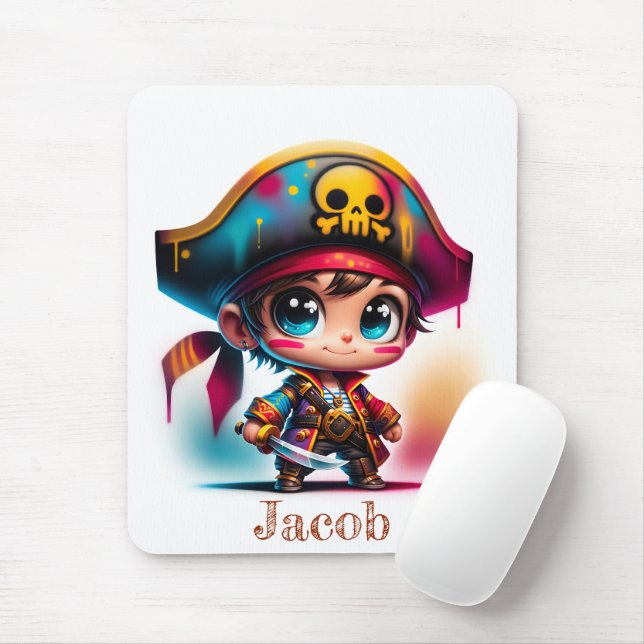 Lägg till ditt namn - Mousepad Musmatta (Med mus)