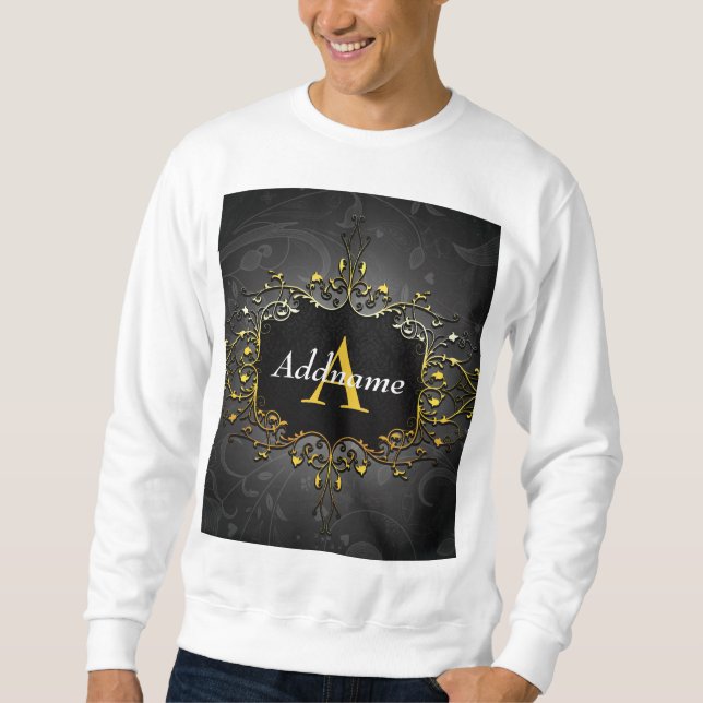 Lägg till ditt namn och första lång ärmad tröja (Framsida)