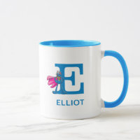 Lägg till ditt namn och monogram E i toppen Grover