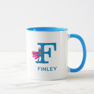 Lägg till ditt namn och monogram F Mugg