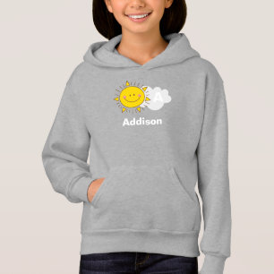 Lägg till ditt namn på Cute Kawaii Lycklig Sunshin Tee