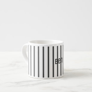 Lägg till Ditt Namn Personlig Espresso Kaffe Mugg Espressomugg