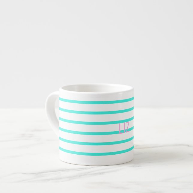 Lägg till Ditt Namn Personlig Espresso Kaffe Mugg  Espressomugg (Framsida vänster)