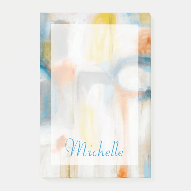 Lägg till ditt namn | Riktning I Post-it Block (Framsida)