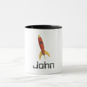 Lägg till ditt namn Rocket 11 oz. Combo Mugg