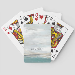 Lägg till ditt namn   Seafoam Vista Casinokort