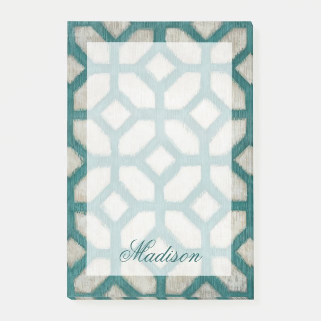 Lägg till ditt namn | Spektrumsymmetri IX Post-it Block (Framsida)