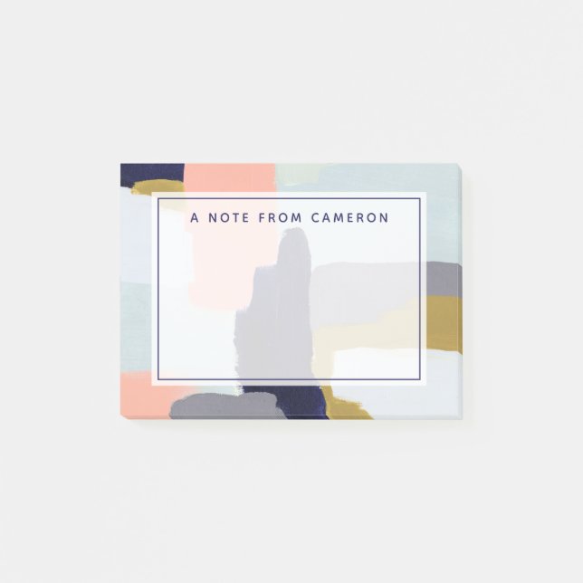 Lägg till ditt namn | Språk Post-it Block (Framsida)