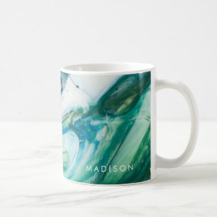 Lägg till ditt namn Tidvattensvepning II Kaffemugg