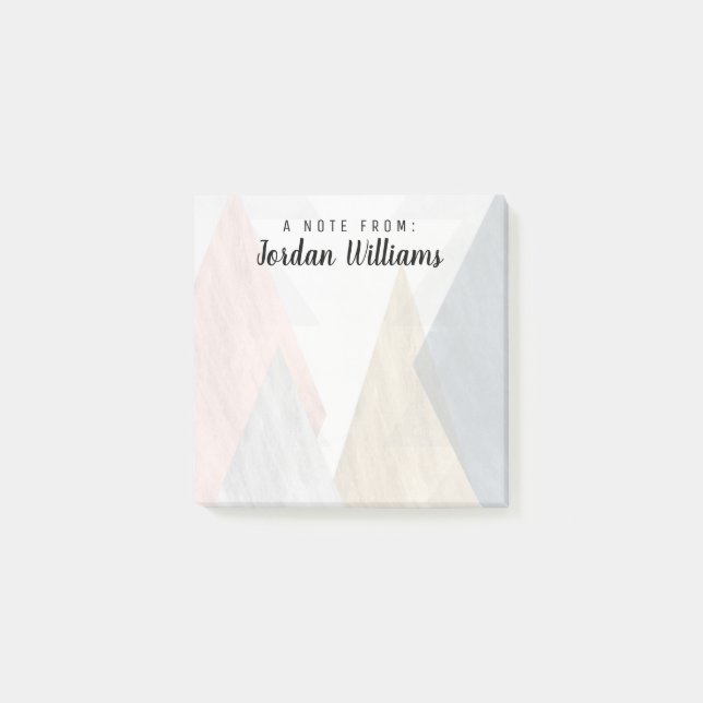 Lägg till ditt namn | Toppar II Post-it Block (Framsida)