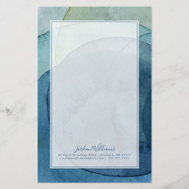 Lägg till ditt namn| Utbyggnad av planeter Brevpapper (Framsida)