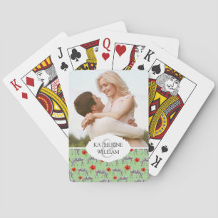 Lägg till ditt namn Zebröder bland Hibiscus Flow Spel Kort
