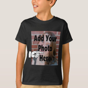 Lägg till ditt speciella foto Bild T-shirt