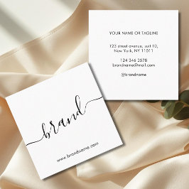 Lägg till ditt varumärkes namn moderna, minimalist