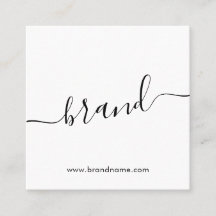 Lägg till ditt varumärkes namn moderna, minimalist