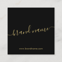 Lägg till ditt varumärkes namn moderna minimalists