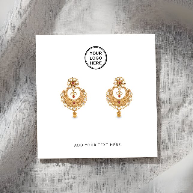 Lägg till ditt Visning för Business Logotyp Earrin (Skapare uppladdad)