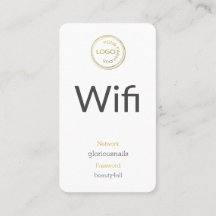 Lägg till ditt WiFi-nätverk och lösenord för Logot