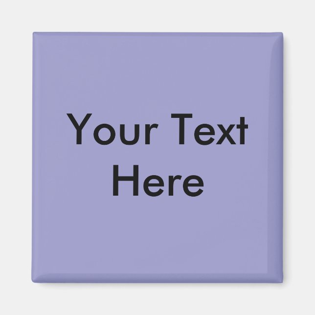 Lägg till egen bild eller text - anpassad magnet (Framsidan)