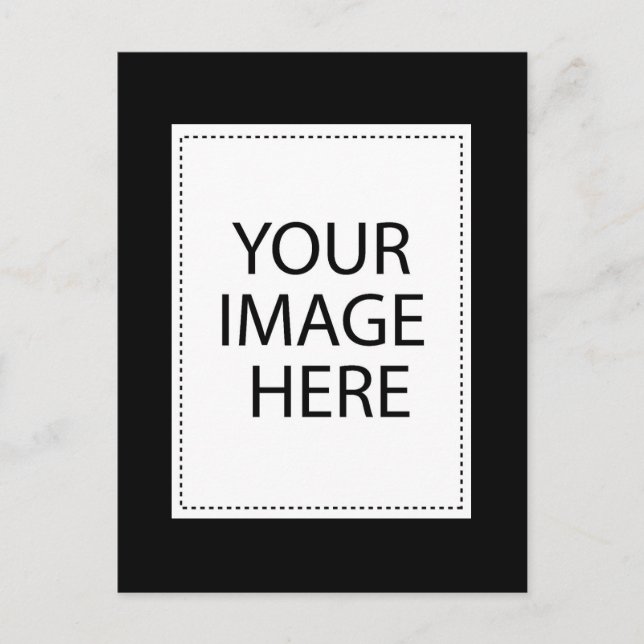 Lägg till egen bild eller text - anpassad vykort (Framsida)