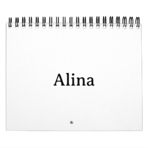 lägg till egen design 5,5" x 7" Två sidor Liten Sv Kalender