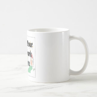 Lägg till egen teckning eller Barn teckning för gå Kaffemugg