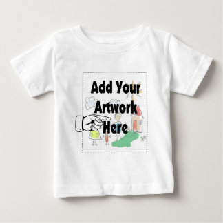 Lägg till egen teckning eller Barn teckning för gå T-shirt