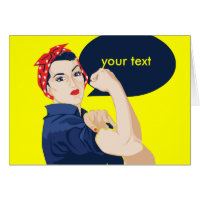 Lägg till egen text i rosie riveter