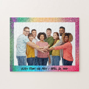 Lägg till eget foto 11x14 rektangulär pussel
